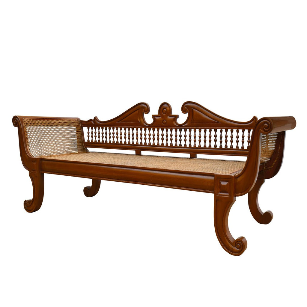 Heritage Rattan Teakwood Diwan