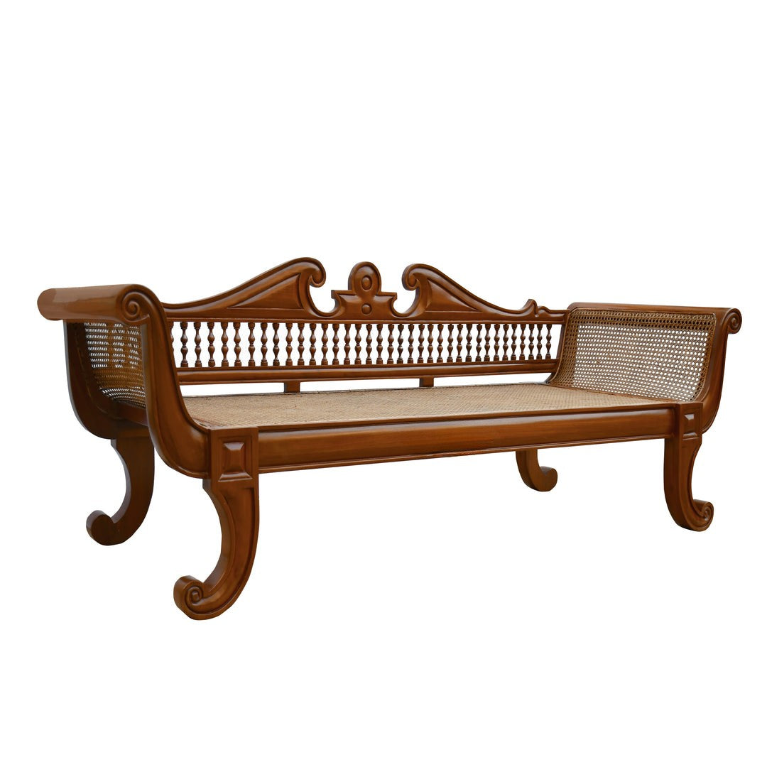 Heritage Rattan Teakwood Diwan