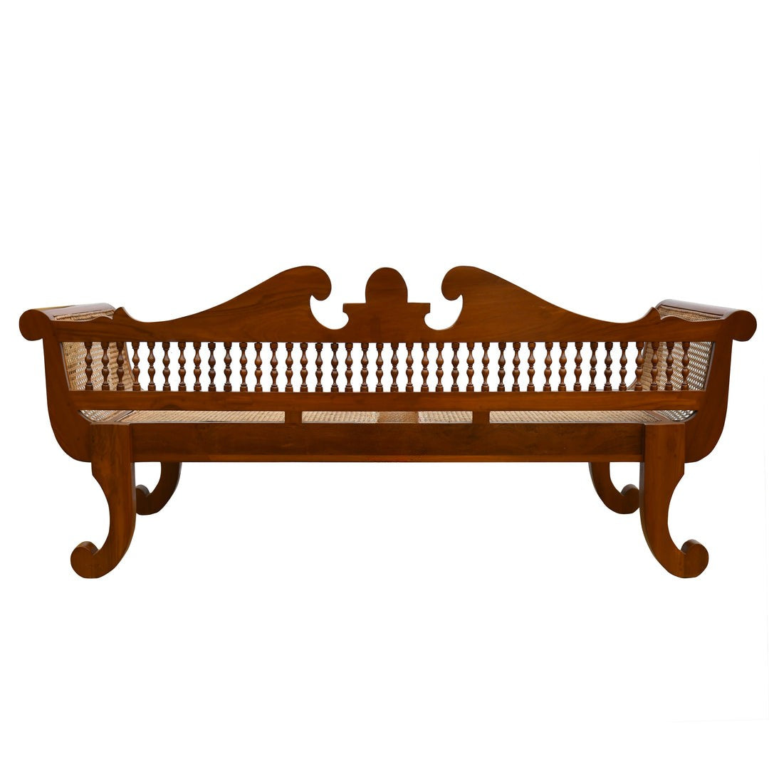 Heritage Rattan Teakwood Diwan