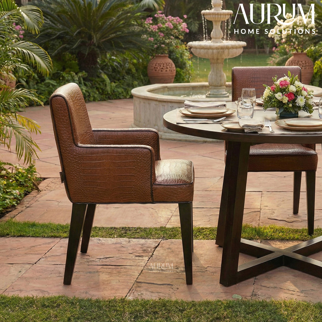 City Leatherette Chair: Urban Sophistication Meets Modern Comfort