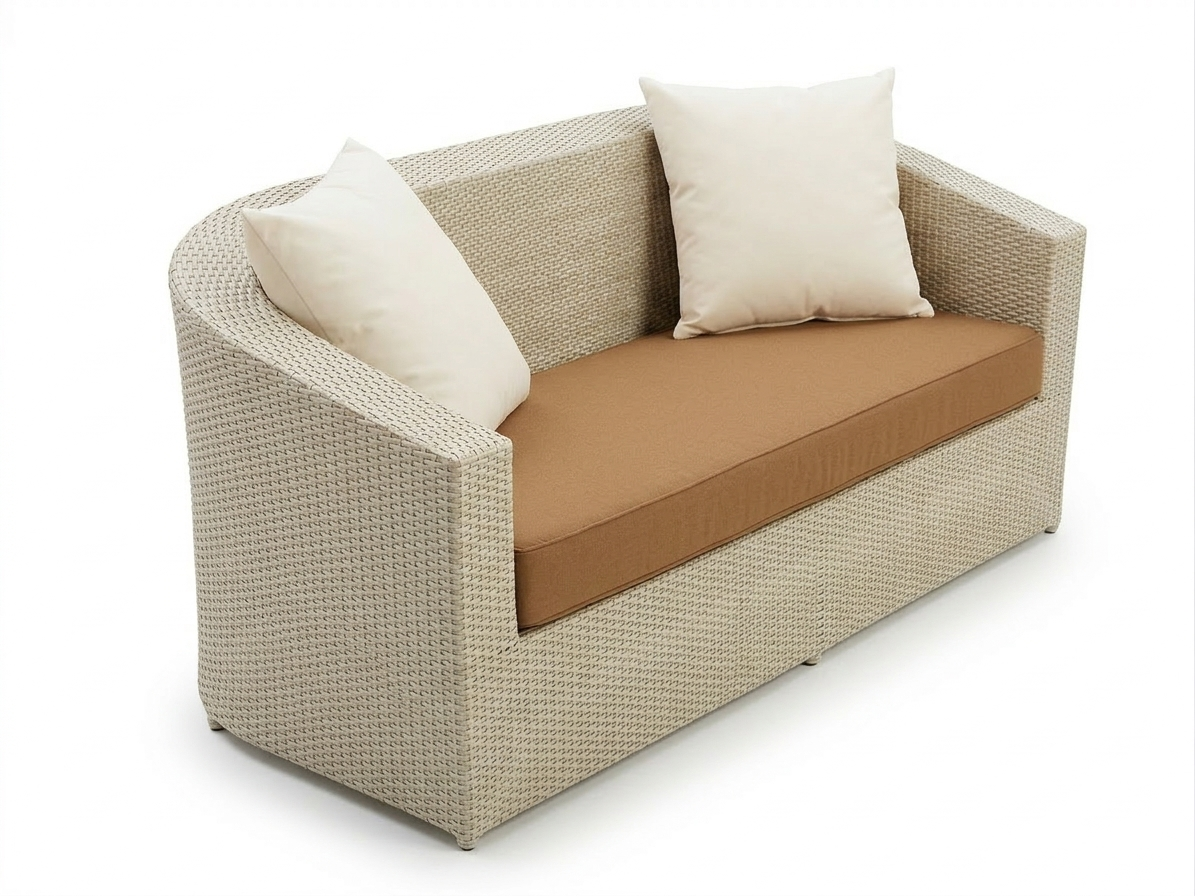 THREE SEATER SOFA WITH CUSHION (AHOL/100/001)