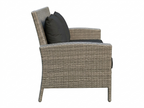 DOUBLE SEATER SOFA WITH CUSHIONS (AHOL/133/002)