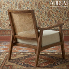 Lifestorey Serena Cane Accent Chair