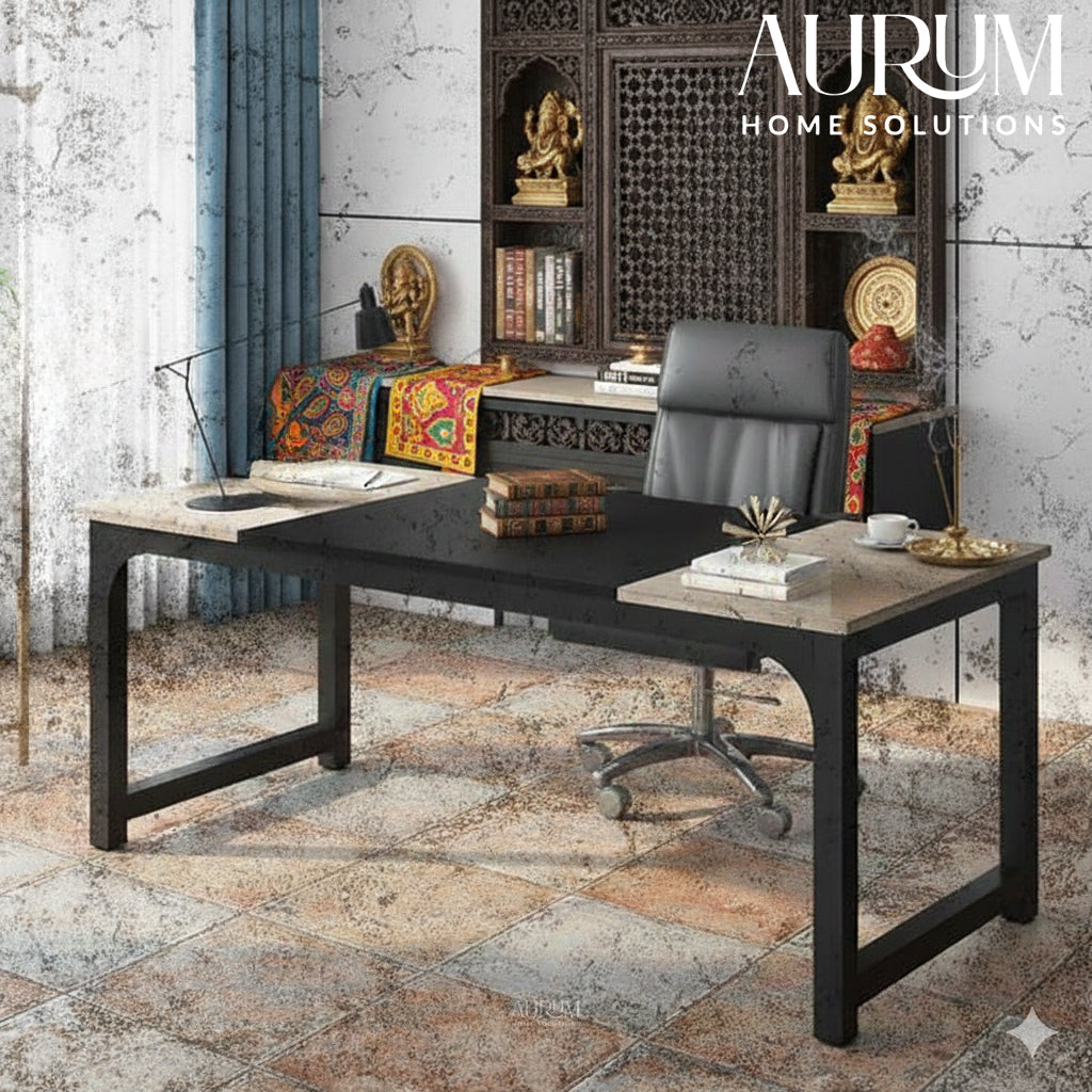 Sheesham Wood Large Computer Desk