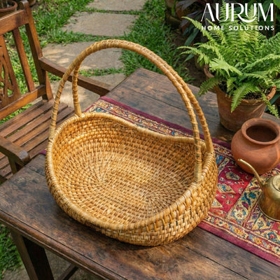 Breezy Bin Rattan Basket