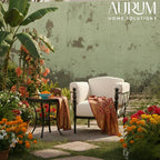 Regal Single-Seater Sofa with Upholstered Cushions