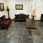 Traditional Teak Single Plank Jhula