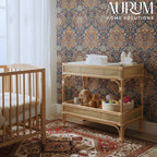 Console Table with Quirky 2-Tier Trendy Rattan Storage