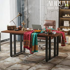 55-Inch Sheesham Wood Executive Desk for Home Office