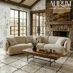 Curve Comfort Fabric Sofa