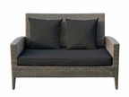 DOUBLE SEATER SOFA WITH CUSHIONS (AHOL/133/002)