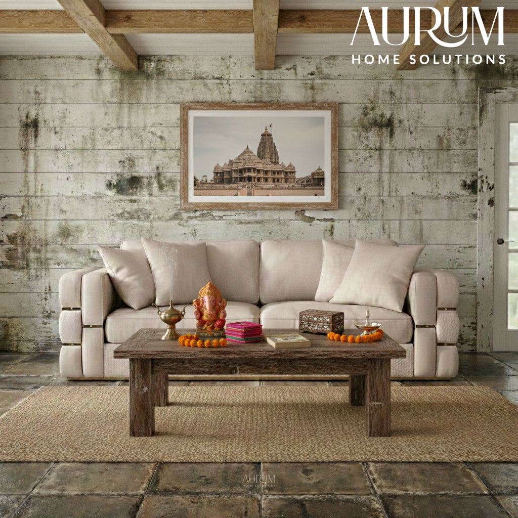 Ola Leather Sofa from the Cosmopolitan Collection