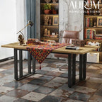55-Inch Sheesham Wood Executive Desk for Home Office