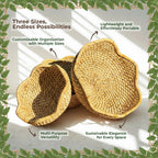 Trio Wicker - Natural Rattan Basket Set (Set of 3)