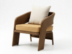 SINGLE SEATER SOFA WITH CUSHIONS (AHOL/191/002)