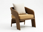 SINGLE SEATER SOFA WITH CUSHIONS (AHOL/191/002)