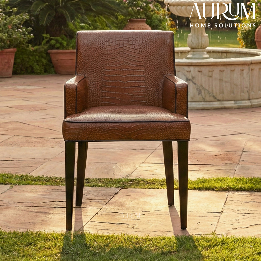 City Leatherette Chair: Urban Sophistication Meets Modern Comfort