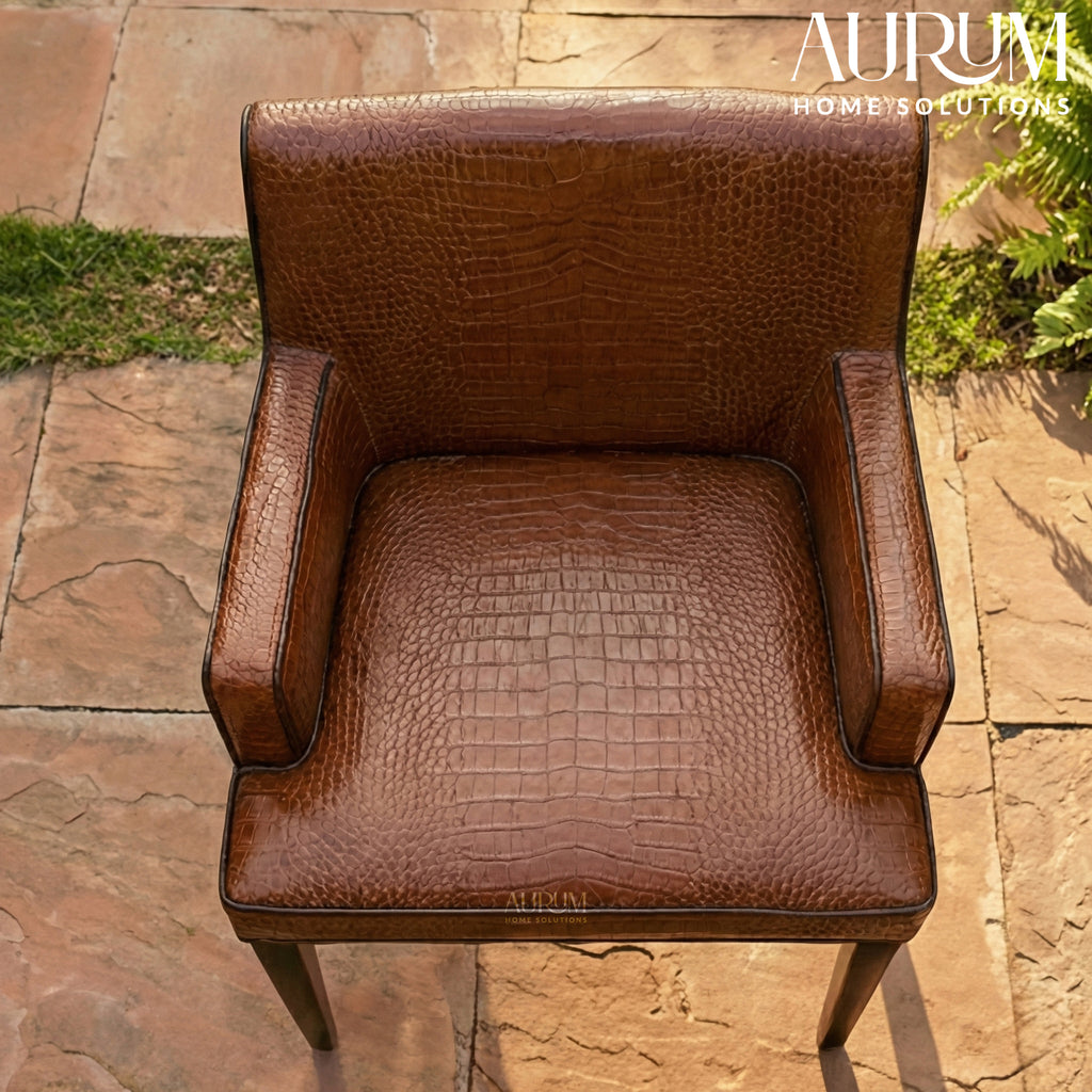 City Leatherette Chair: Urban Sophistication Meets Modern Comfort