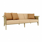 THREE SEATER SOFA WITH CUSHION (AHO/018/012)