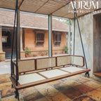 Breeze Cane Wood Swing