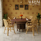 Cane Furniture Chair | Oasis with Oval Backrest for Indoor & Outdoor