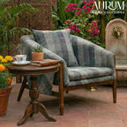 Handcrafted Sheesham Wood Accent Chair