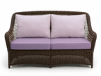 DOUBLE SEATER SOFA WITH CUSHIONS (AHOL/159/002)