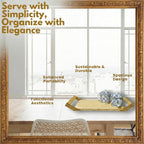 Serving Tray with Handles | Take a Break Bamboo Classic