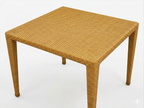 DINING TABLE WITH GLASS TOP (AHOD/412/002)