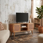 Woven Door Media Console