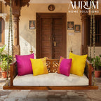 Handcrafted Traditional Indian Swing in Solid Wood