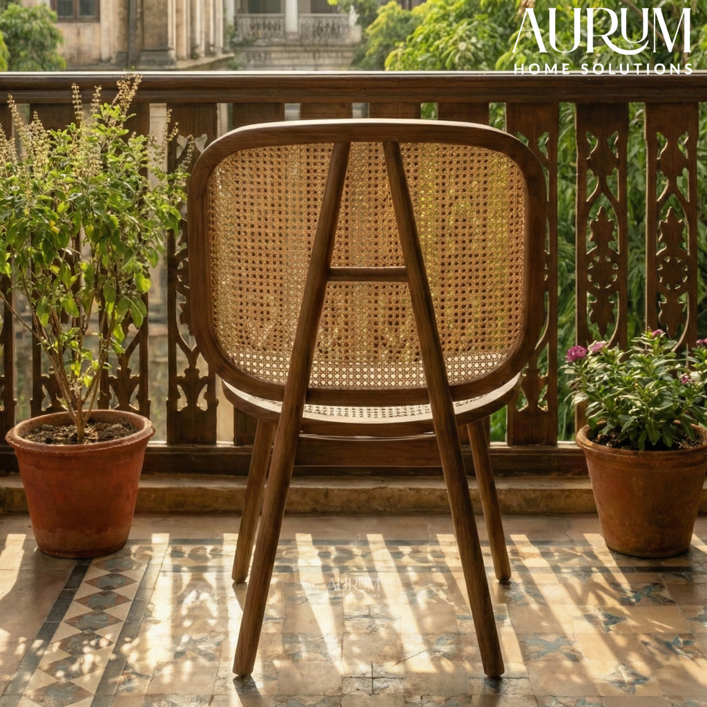 All-Weather Cane Accent Chair