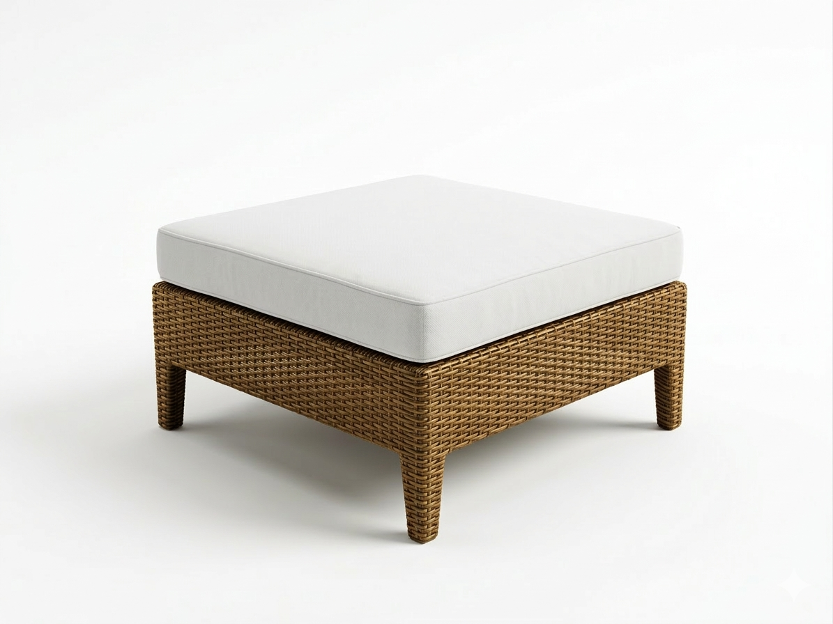 OTTOMAN WITH CUSHIONS (AHOL/133/007)