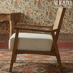 Lifestorey Serena Cane Accent Chair