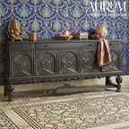Handcarved 5 Carving Sideboard