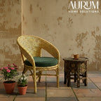 Balcony Chair in Natural Rattan | Rattan Bliss for Outdoor & Indoor