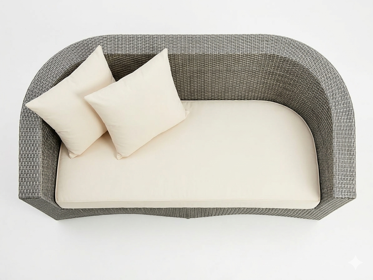 DOUBLE SEATER SOFA WITH CUSHION (AHOL/100/002)