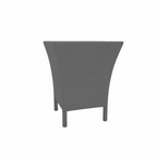 HIGH SIDE TABLE WITH GLASS TOP (AHO/001/015)