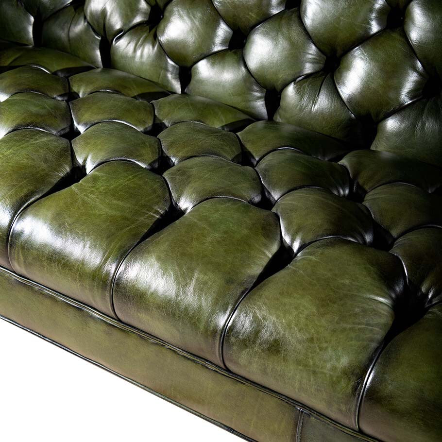 Danube Chesterfield Leather Sofa