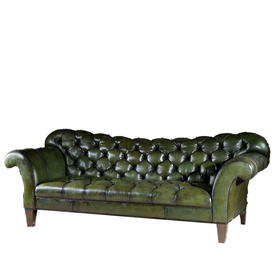 Danube Chesterfield Leather Sofa
