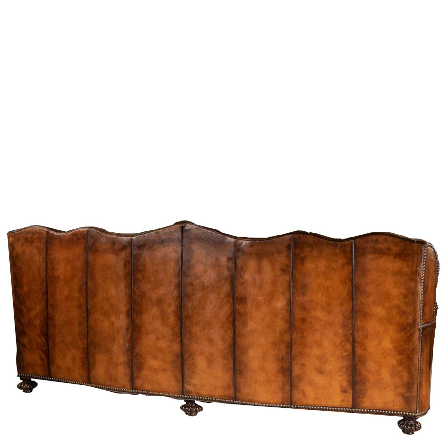 Warmth Brown Leather Sofa