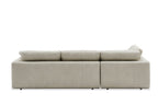 Luxe Leatherette Sectional Sofa