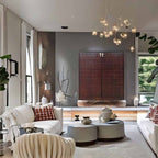 Artisanal Mango Wood Home Bar Unit