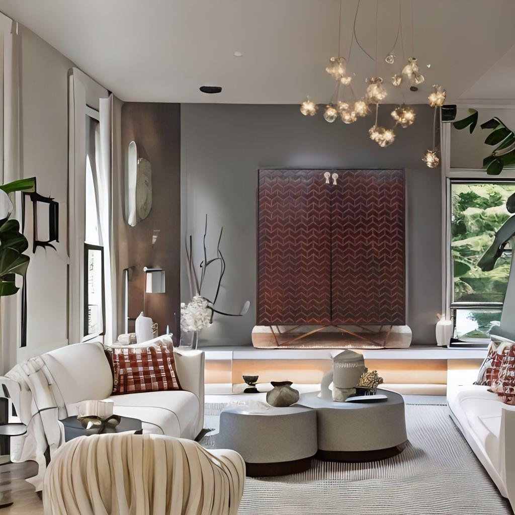 Artisanal Mango Wood Home Bar Unit