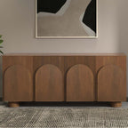 Artisanal Sheesham Wood Storage Sideboard