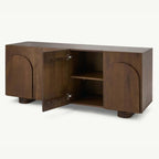 Artisanal Sheesham Wood Storage Sideboard