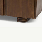 Artisanal Sheesham Wood Storage Sideboard