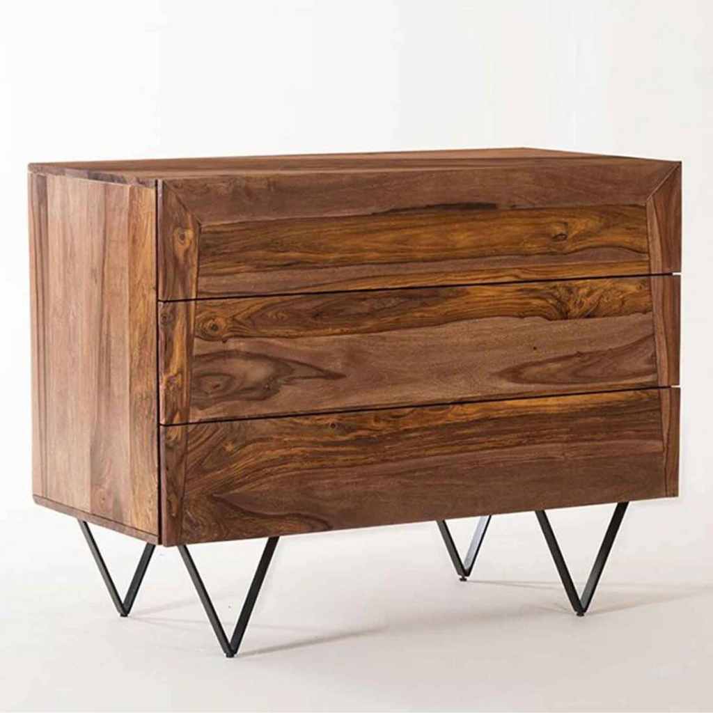 Amber Grove Sheesham Wood Drawer Chest