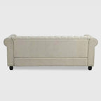 Regency Chesterfield Beige Sofa