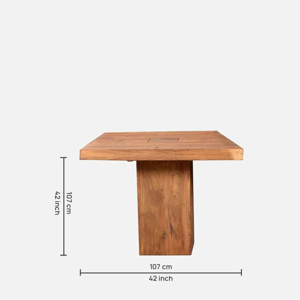 Urbane Solid Wood Bar Table Set